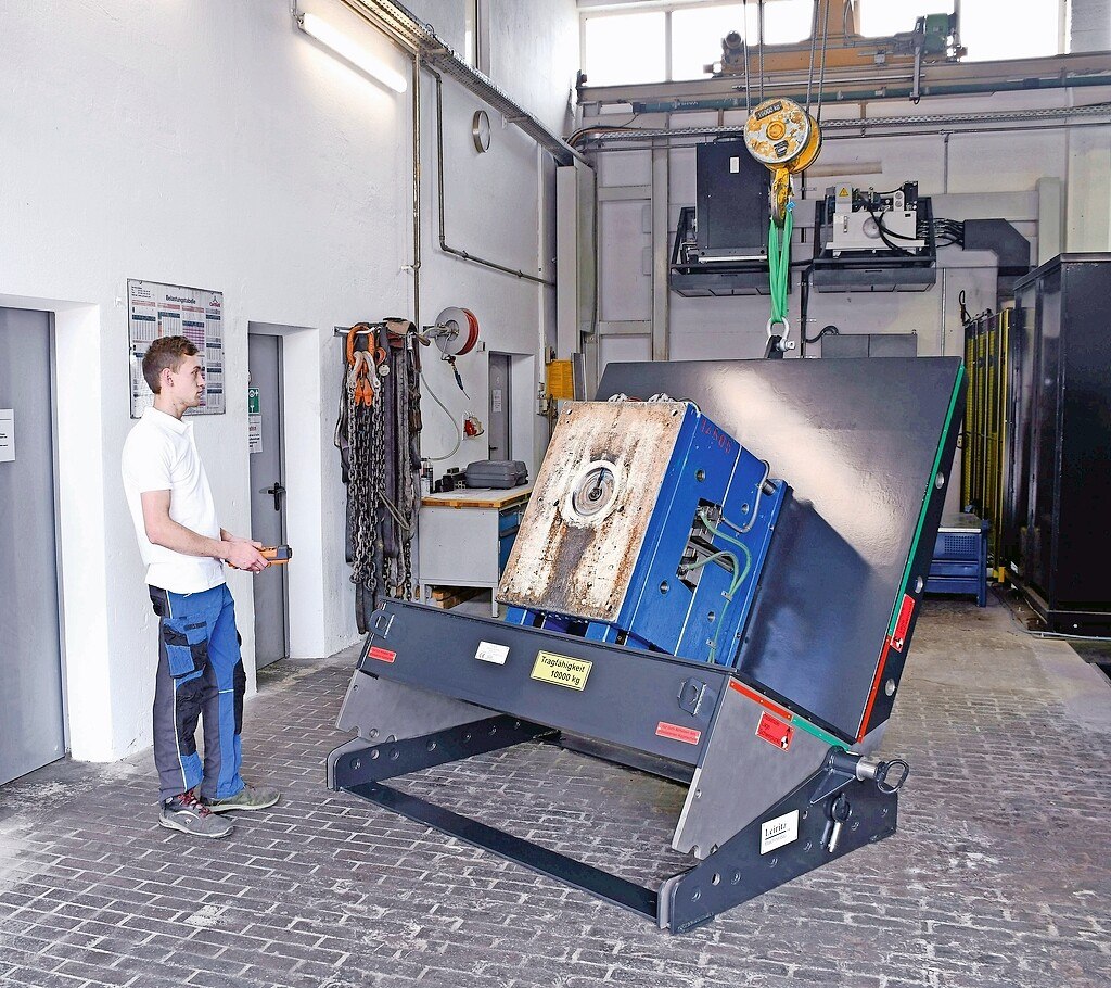 Der Tool Mover ist auch ohne elektrischen Antrieb erhältlich. © Leiritz Maschinenbau GmbH