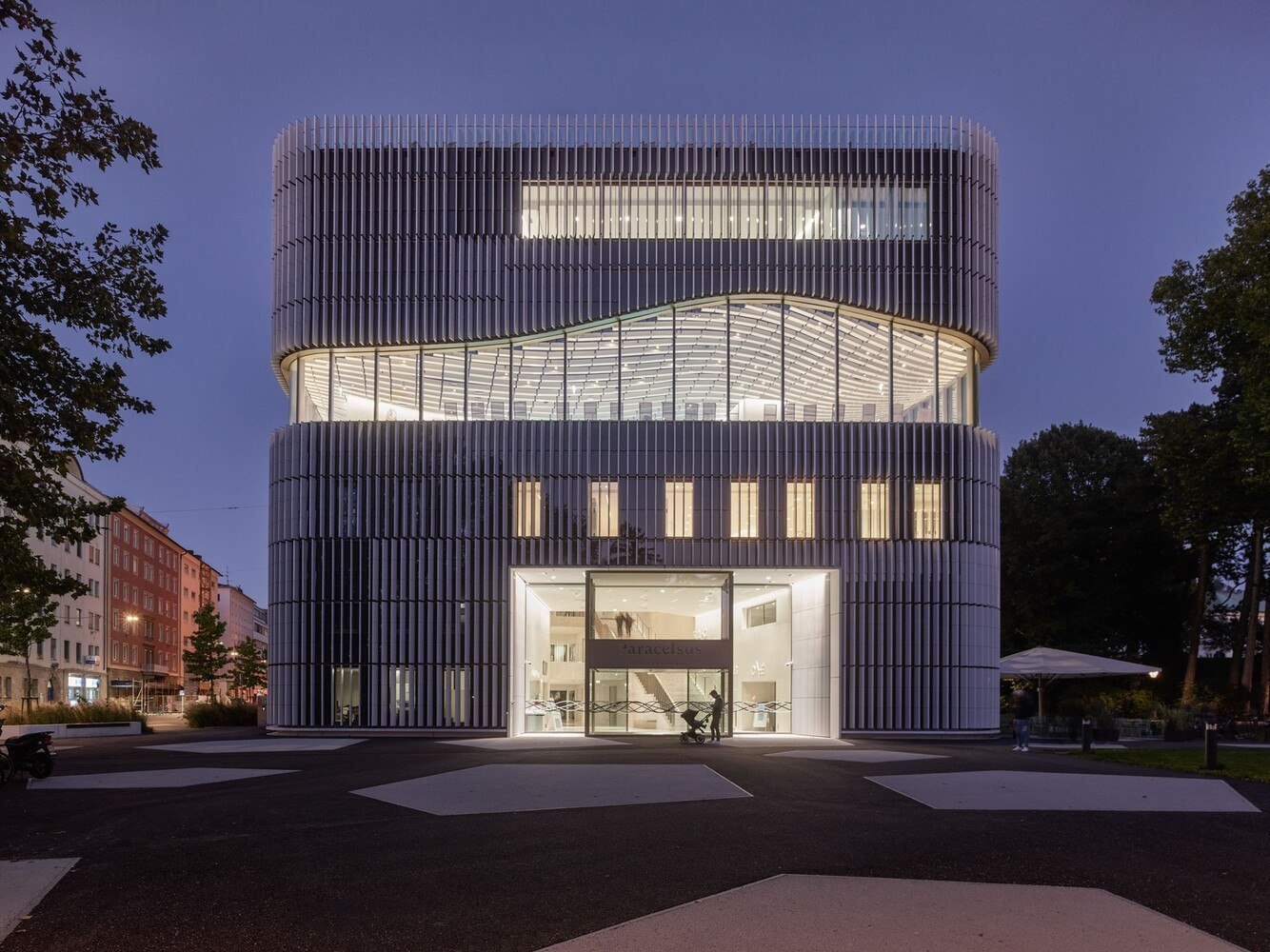 Paracelsus Bad, Salzburg - Staatspreis für Architektur und Nachhaltigkeit 2021, Architektur: Berger+Parkkinen Architekten