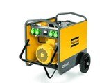 Neu von Atlas Copco: spezielle Generatoren-Baureihe für elektrische Innenrüttler. Foto: Atlas Copco