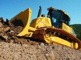 Neue Komatsu-Planierraupe mit der „Intelligent Machine Control“: neue Technologie zur Maschinensteuerung für einen effizienteren Betrieb auf der Baustelle. Foto: Komatsu