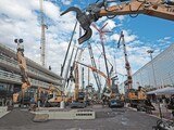 Der Liebherr-Stand auf der Bauma 2022