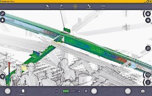 Werden Ist-Stände auf der Baustelle erfasst und mit dem BIM-Modell abgeglichen, können Bau- und Montagequalitäten überprüft, Abweichungen und Fehler sichtbar gemacht werden. © BuildingPoint Schweiz