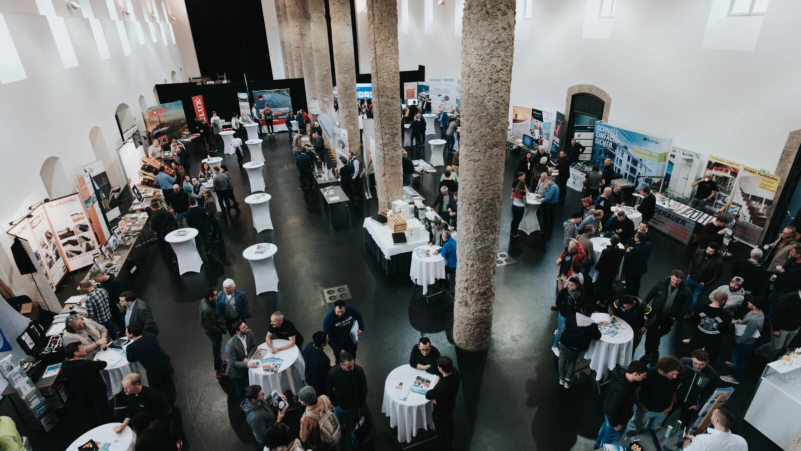 In der Fachausstellung konnte man sich über neueste Produkte informieren. © Michael Brunner/conkreative