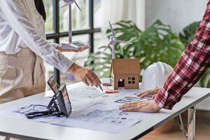 Bevor Installateur*innen PV-Systeme anbieten, ist eine gründliche Standortanalyse unerlässlich. Die Ausrichtung des Daches und die Neigung spielen eine entscheidende Rolle für die Effizienz der PV-Anlage. © getty images / ArLawKa AungTun / iStock Getty Images Plus via getty images