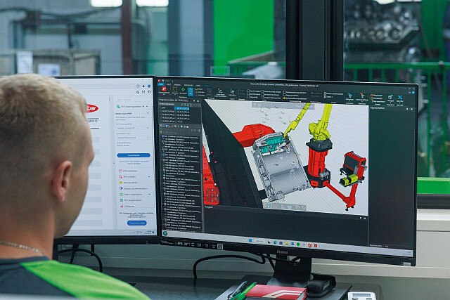 Offline-Programmieren und Simulieren mit Pathfinder © Fronius International GmbH