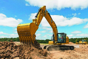 Zeppelin geht gemeinsam mit Caterpillar in Richtung Baustelle 4.0, künftig können mittels Cat Command Bagger auch aus der Ferne gesteuert werden. © Caterpillar