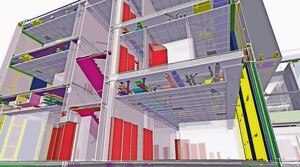 Über BIM-Modelle und entsprechende Viewer lassen sich komplexe Projekte schneller erfassen und Raum-, Bauteil- oder Geometriedaten für Angebote oder Bestellungen selektiv abfragen © Trimble