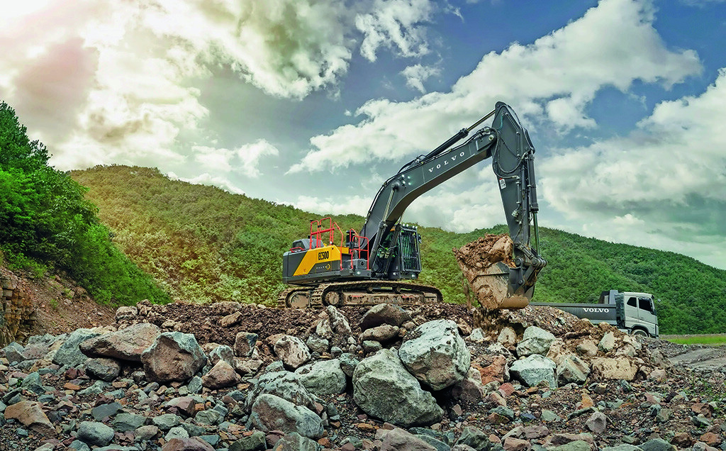 Sicherer, intelligenter und nachhaltiger – Volvo hat sich hohe Ziele in Bezug auf die hauseigenen Bagger gesetzt. © Volvo Construction Equipment