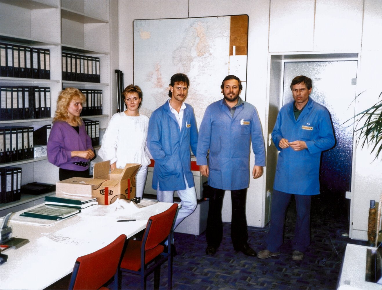 Aus dem kleinen Team von 1983 entwickelte sich eine internationale Service-Mannschaft. © Glaston