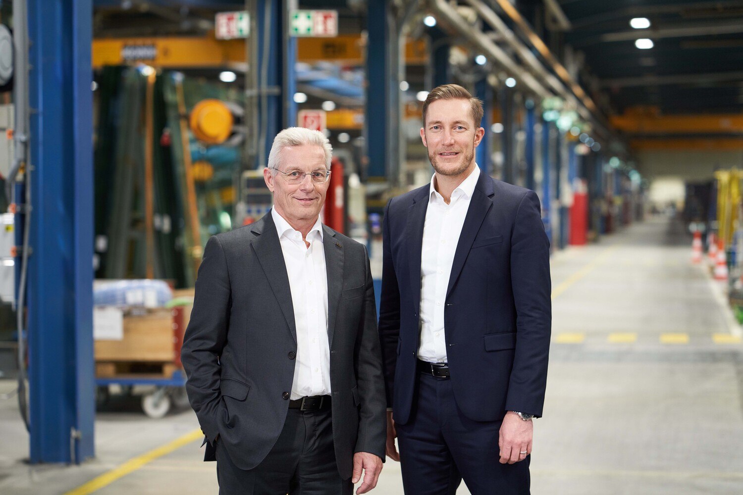 Bisher war Glastech eine Tochtergesellschaft der Lisec Holding. Die Geschäftsführung von Lisec (v. l.): Gottfried Brunbauer (CEO) und Oliver Pichler (CFO). © Lisec