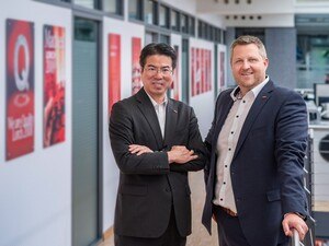 Die neuen Geschäftsführer der Lorch Schweißtechnik: Norihito Takahashi (links) und Jens Gauder. © Lorch