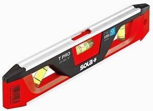 Präzision und Stabilität bei geringem Gewicht: Die magnetische Torpedo-Wasserwaage T Pro von Sola. © Sola-Messwerkzeuge GmbH