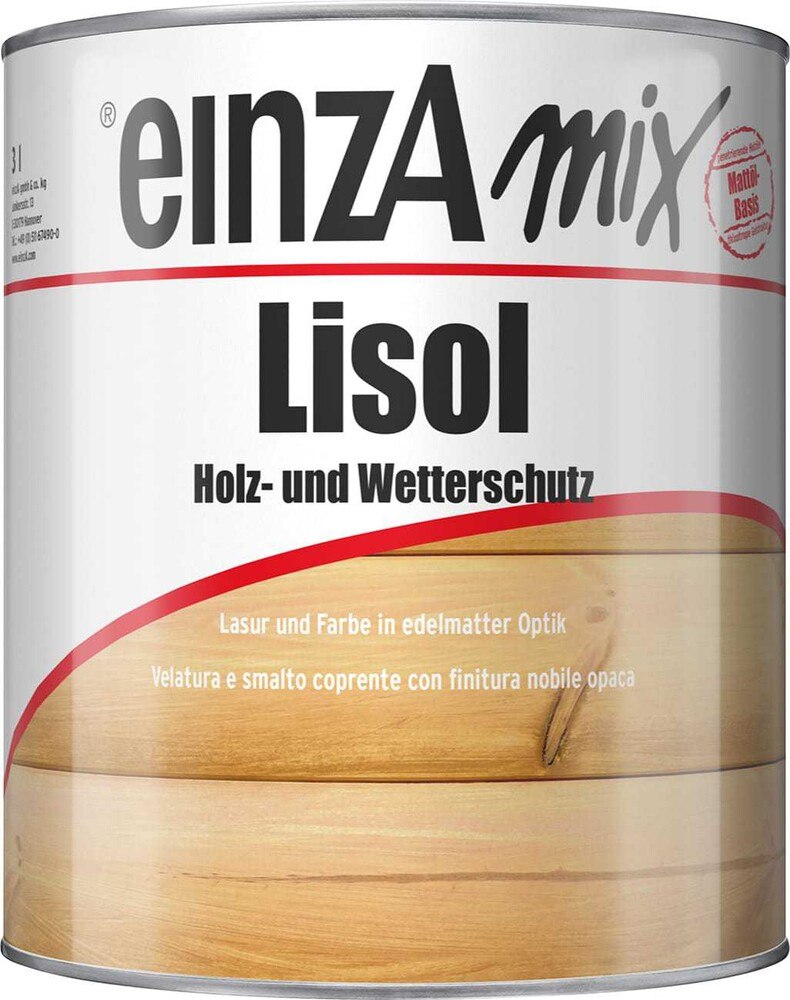 einzA Lisol ist offenporig, feuchtigkeitsregulierend und benötigt als 1-Tops-System keine weitere Vorbehandlung gegen Bläuepilze.