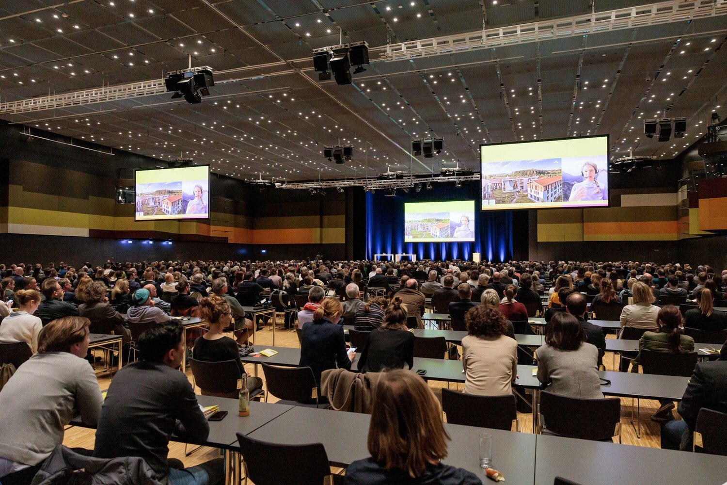 Am 22. Februar 2024 gibt es für Architekt*innen vielseitige Vorträge und Workshops. © Landesmesse Stuttgart GmbH