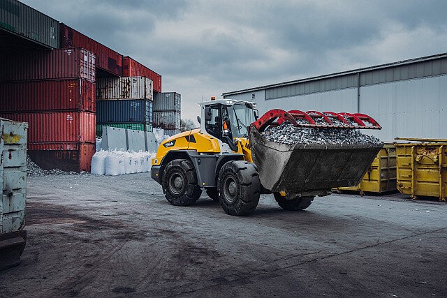 Der L 526 von Liebherr hat rund 20 Prozent mehr Motorleistung und über 20 Prozent höhere Ausbrechkräfte als sein Vorgängermodell. © Liebherr