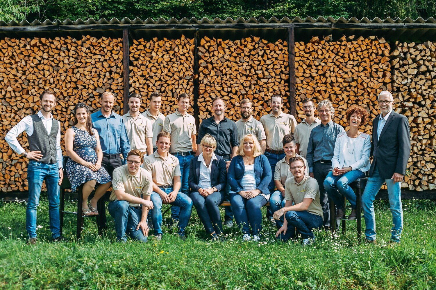 Geballte Kompetenz in Sachen Treppenbau: Das Team von Rindlisbacher Stiegenmacher © Benjamin Rindlisbacher