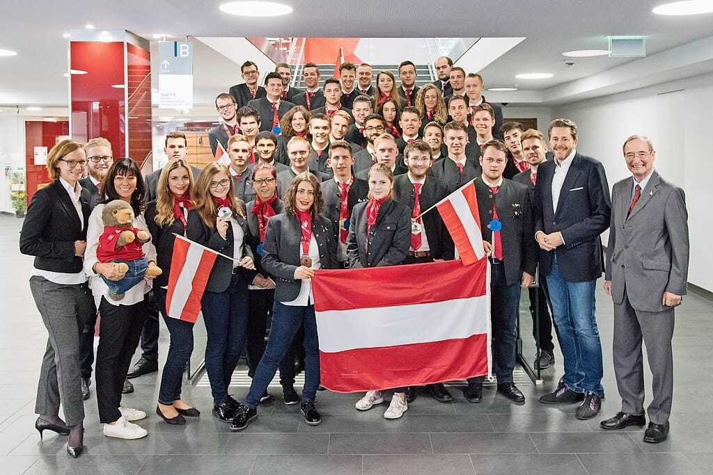 21 Medaillen konnte das Team Austria ­bei den Euro Skills erobern.