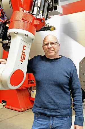 Otto Auer, Leiter Steuerungstechnik bei der igm Robotersysteme AG in Wiener Neudorf © Keba