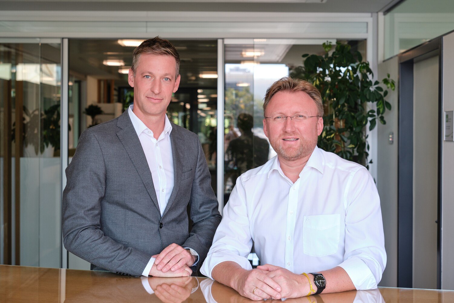 Florian Stadtschreiber und Hans Schaffer. © Martin Schönbauer