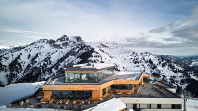 Sanierung der Dachstein Bergstation. © Saint-Gobain Austria.