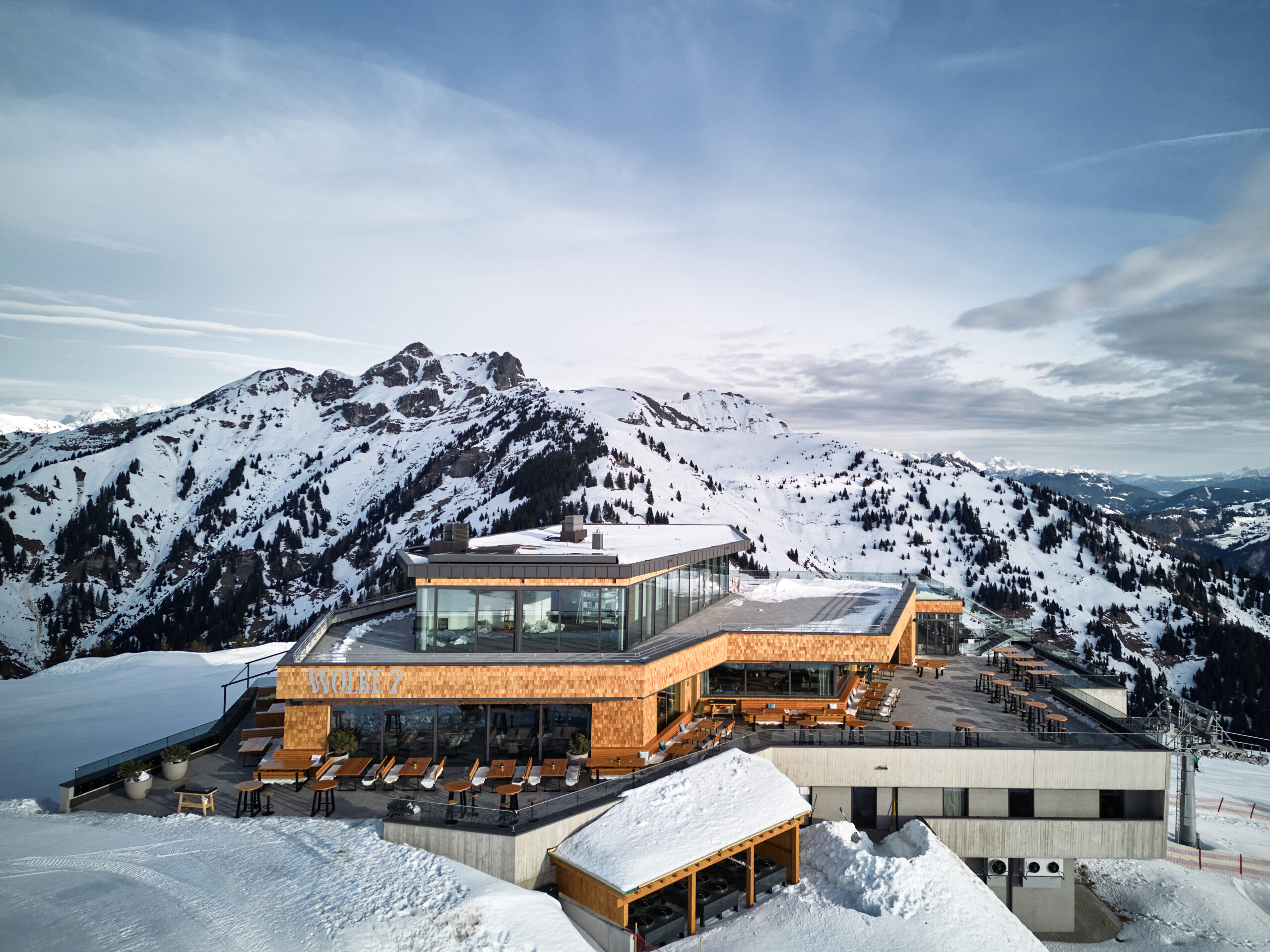 Sanierung der Dachstein Bergstation. © Saint-Gobain Austria.