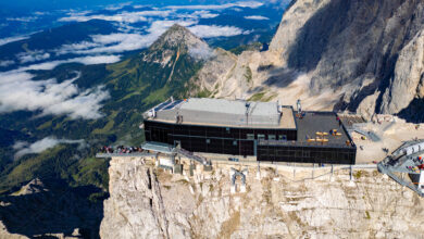 Dachstein Bergstation auf 2.700 Meter Seehöhe. © Saint-Gobain Austsria.