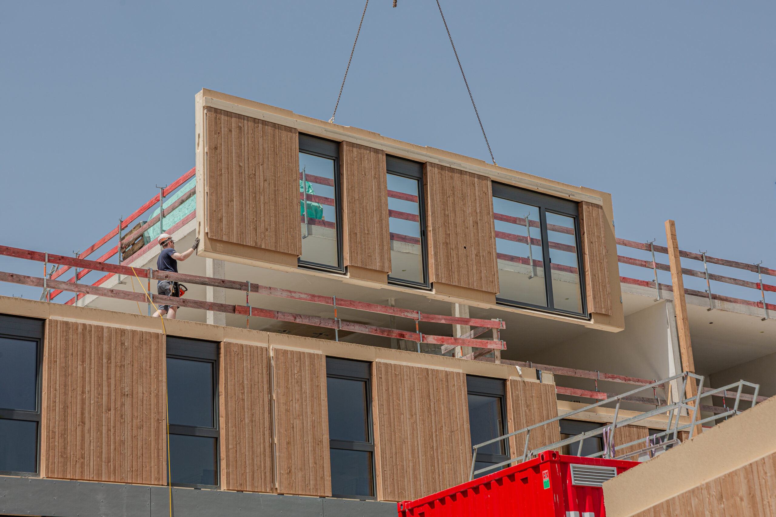 Low-Tech Bauen bei Riederbau: auf die guten alten Tugenden besinnen. © Riederbau.