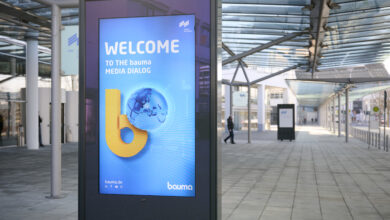 Große Nachfrage bei der Bauma: auch von den Medien. © Messe München.